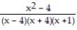 Add or subtract. Write the answer in lowest terms. -  -   A)    B)    C)    D)   