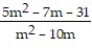 Add or subtract. Write the answer in lowest terms. -  +   -   A)    B)    C)    D)   