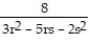 Add or subtract. Write the answer in lowest terms. -  -   +   A)    B)    C)    D)   
