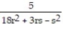 Add or subtract. Write the answer in lowest terms. -  -   +   A)    B)    C)    D)   