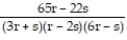 Add or subtract. Write the answer in lowest terms. -  -   +   A)    B)    C)    D)   