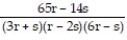 Add or subtract. Write the answer in lowest terms. -  -   +   A)    B)    C)    D)   