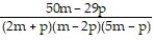 Add or subtract. Write the answer in lowest terms. -  +   -   A)    B)    C)    D)   