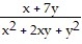 Add or subtract. Write the answer in lowest terms. -  +   A)    B)    C)    D)   