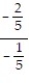 Simplify the complex fraction. -  A)  2 B)    C)    D)  -  