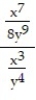 Simplify the complex fraction. -  A)    B)    C)    D)   