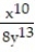 Simplify the complex fraction. -  A)    B)    C)    D)   
