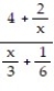 Simplify the complex fraction. -  A)  12 B)  1 C)    D)   