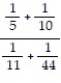 Provide an appropriate response. -Which of the following fractions is equivalent to   ? A)    B)  <sup>44 </sup> C)  -   D)  -  