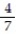 Choose the one alternative that best completes the statement or answers the question.Identify as an equation or an expression. -  x + 7 -   x - 8 A)  Expression B)  Equation