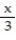 Choose the one alternative that best completes the statement or answers the question.Identify as an equation or an expression. -  -   + 5 A)  Equation B)  Expression