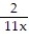  Find all values for which at least one denominator is equal to 0. Write answers using the symbol ≠. Do not solve. -  +   =   A)  x  \neq  18, 11 B)  x  \neq  18, 11, 4 C)  x  \neq  0 D)  x  \neq 0, 18, 11 
