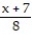 Solve the equation. -  =   A)    B)    C)  {1} D)   