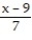Solve the equation. -  =   A)  { 2} B)    C)    D)   