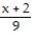 Solve the equation. -  =   A)  { 2} B)    C)    D)   
