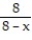 Solve the equation. -  =   A)  { -15} B)  { -1} C)  { 15} D)  { 1}
