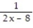 Solve the equation. -  +   =   A)  { -3} B)  { 5} C)  {1} D)  { 45}