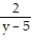 Solve the equation. -  -   =   A)  { 50} B)  { 10} C)  { -10} D)   