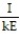 Solve the formula for the specified variable. -I =   for R A)  R =   B)  R = kEI C)  R =   D)  R = kE - I