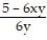 Solve the formula for the specified variable. -6x +   =   for z A)  z =   B)  z =   C)  z =   D)  z =  