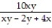 Solve the formula for the specified variable. -  -   +   =1 for x A)  z =   B)  y =   C)  x =   D)  x =  