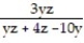 Solve the formula for the specified variable. -  -   +   =1 for x A)  z =   B)  y =   C)  x =   D)  x =  