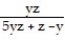 Solve the formula for the specified variable. -  -   +   = 5 for x A)  x =   B)  x =   C)  z =   D)  y =  