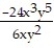 Write the rational expression in lowest terms. -  A)  -4x   B)  -4x<sup>2</sup><sup> </sup>   C)  -4x<sup>2</sup><sup> </sup>   D)  -18x<sup>2</sup><sup> </sup>  