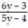 Write the rational expression in lowest terms. -  A)  -   B)    C)    D)   