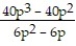 Multiply or divide. Write the answer in lowest terms. -  ÷   A)    B)    C)    D)   