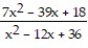 Add or subtract. Write the answer in lowest terms. -  +   A)    B)    C)    D)   