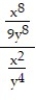 Simplify the complex fraction. -  A)    B)    C)    D)   