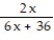 Solve -  =   +   A)    B)    C)    D)  { 24}