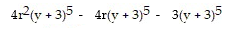 Factor completely. -  A)    ( 2r - 3) ( 2r - 1)  B)    ( 2r - 3) ( 2r + 1)  C)    ( 4r - 3) (r + 1)  D)    ( 2r + 3) ( 2r - 1) 
