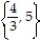 Choose the one alternative that best completes the statement or answers the question.Solve the equation. -m( 4m - 23)  = -15 A)    B)    C)    D)   