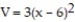 Solve the problem. -A square piece of cardboard is to be formed into an open-topped box by cutting   squares from the corners and folding up the sides. The volume of the resulting box is given by the formula   , where x is the original length of each side of the piece of cardboard. What is the volume of the box if the original length of each side of the piece of cardboard is 16 inches? A)  100   B)  768   C)  30   D)  300  