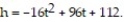 Solve the problem. Round to the nearest tenth, if necessary. -If an object is propelled upward from a height of 112 feet at an initial velocity of 96 feet per second, then its height h after t seconds is given by the equation   After how many seconds does the object hit the ground? A)  7 sec B)  11 sec C)  3.5 sec D)  6.0 sec