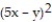 Factor completely. If the polynomial is prime, say so. -25   - 80xy + 64   A)  Prime B)    C)    D)   