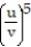  Use the power rules for exponents to simplify. Write the answer in exponential form. -  ( v \neq  0)  A)    B)    C)    D)    
