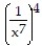 Simplify the expression. -  (x?0)  A)    B)  x<sup>11 </sup> C)  x<sup>28 </sup> D)   