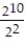 Simplify by writing the expression with positive exponents. Assume that all variables represent nonzero real numbers -  A)  2<sup>12 </sup> B)  2<sup>2 </sup> C)    D)  2<sup>8 </sup>