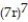 Simplify by writing the expression with positive exponents. Assume that all variables represent nonzero real numbers -    A)  49r B)  7r C)    D)  49  
