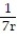 Simplify by writing the expression with positive exponents. Assume that all variables represent nonzero real numbers -    A)  49r B)  7r C)    D)  49  