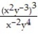 Simplify by writing the expression with positive exponents. Assume that all variables represent nonzero real numbers -  A)    B)    C)    D)   