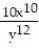 Simplify by writing the expression with positive exponents. Assume that all variables represent nonzero real numbers -  A)    B)  5     C)    D)    .