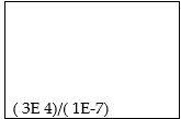 Predict the display a calculator would give for the expression shown in the screen. -   A)  3E 3 B)  2E 11 C)  2E 3 D)  3E 11