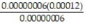 Use scientific notation to calculate the answer to the problem. Write the answer in scientific notation. -  A)  12 ×   B)  1.2 ×   C)  1.2 ×   D)  12 ×  