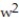 Choose the one alternative that best completes the statement or answers the question.    Find the product. -( r - w) <sup>2</sup> A)    - r w +   B)    - 2 r w +   C)    - 2 r w -   D)    + 2 r w +  