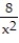 Choose the one alternative that best completes the statement or answers the question.Perform the division. Write the answer with positive exponents. -  A)  20x<sup>8</sup> - 5x<sup>2</sup> + 3 +   +   B)  4x<sup>3</sup> - 5x<sup>2</sup> + 3 C)  4x<sup>2</sup> - 5x + 3 +   +   D)  4x<sup>3</sup> - 25x<sup>7</sup> + 15x<sup>6</sup> + 40x<sup>4</sup> + 7x<sup>2 </sup>