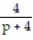 Perform the division. -  A)  p - 4 +   B)  p - 2 +   C)  p + 2 +   D)  p - 2<sup> </sup><sub> </sub>